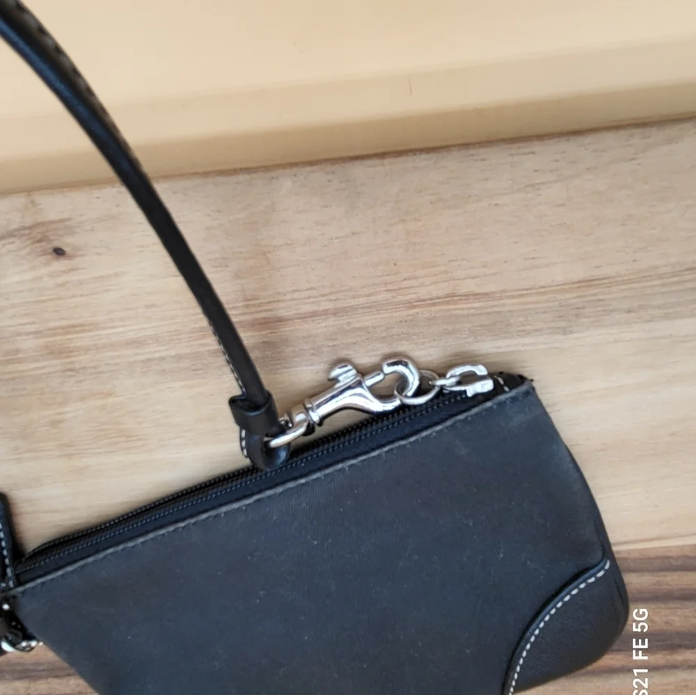 Coach Black Wristlet, 6x4